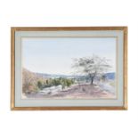 λ GRAHAM RUST (BRITISH B. 1942), FIGURES ON A ROAD TO JAIPUR