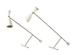 A PAIR OF FRENCH FLOOR LAMPS
