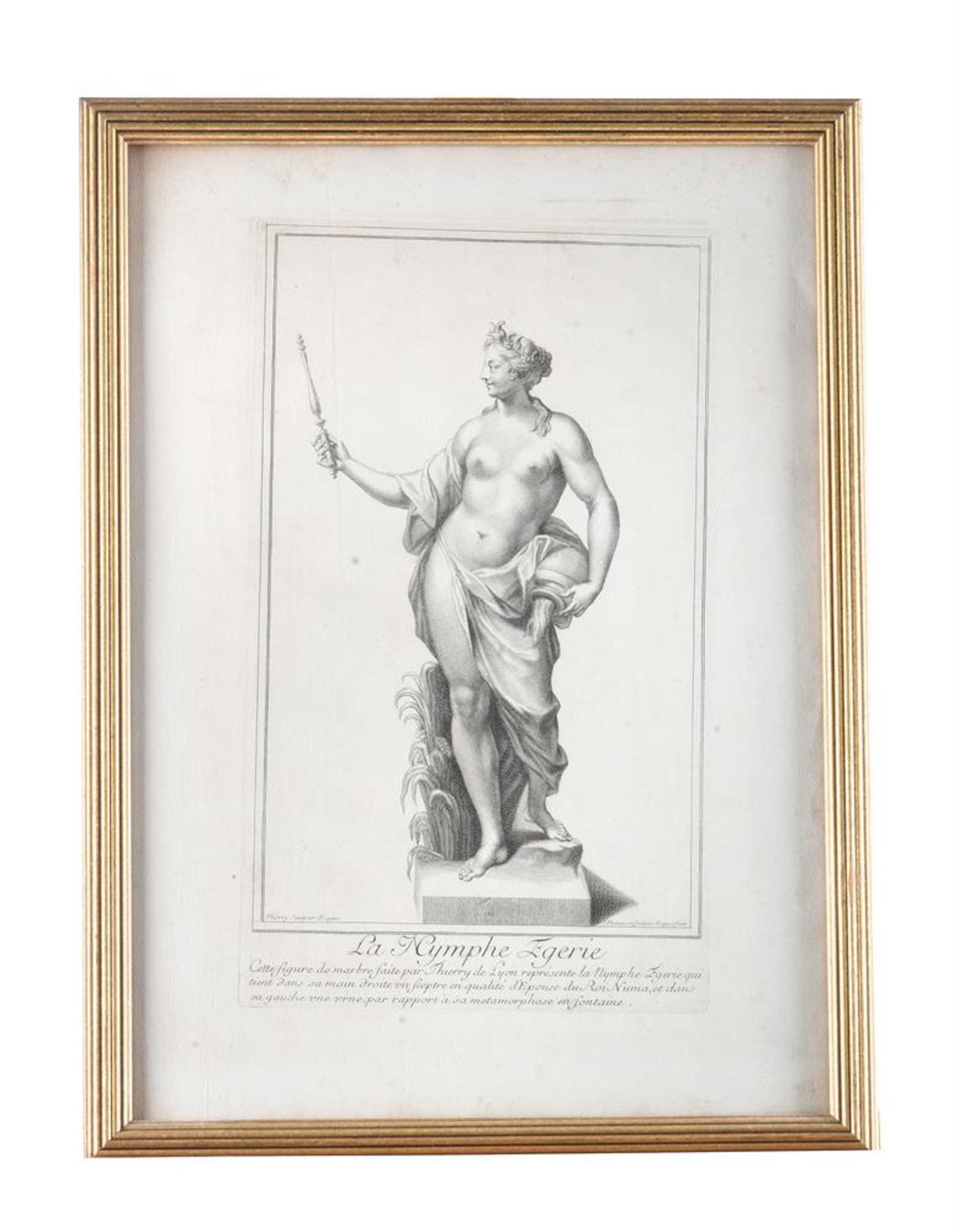A SET OF TEN 17-18TH CENTURY ENGRAVINGS OF CLASSICAL AND RENAISSANCE STATUARY - Image 4 of 11