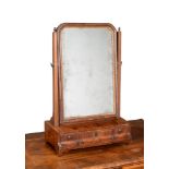 A MAHOGANY DRESSING MIRROR