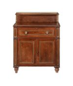 Y A GEORGE IV ROSEWOOD AND GILT METAL MOUNTED SIDE CABINET