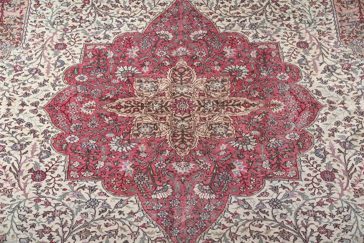 A TABRIZ CARPET - Image 2 of 2