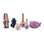 A GROUP OF ASIAN CERAMICS