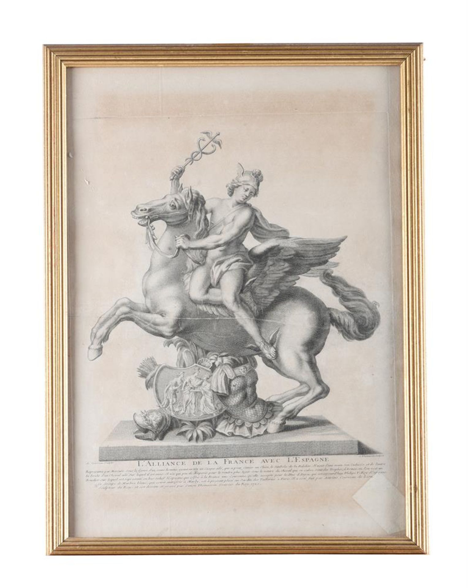 A SET OF TEN 17-18TH CENTURY ENGRAVINGS OF CLASSICAL AND RENAISSANCE STATUARY - Image 3 of 11