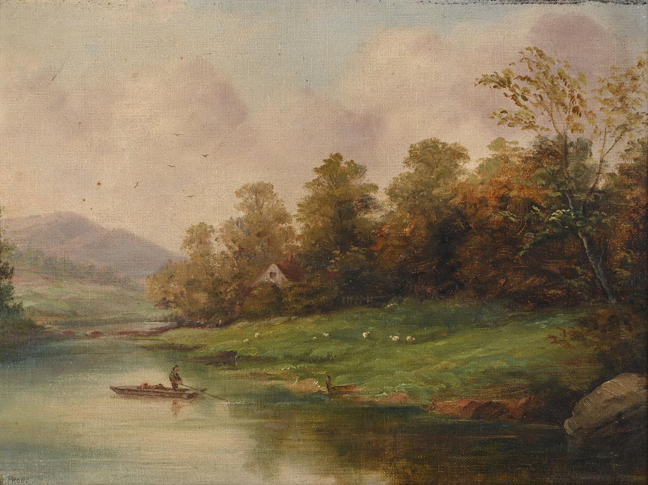 ENGLISH SCHOOL (19TH CENTURY), RIVER LANDSCAPES - Image 3 of 5