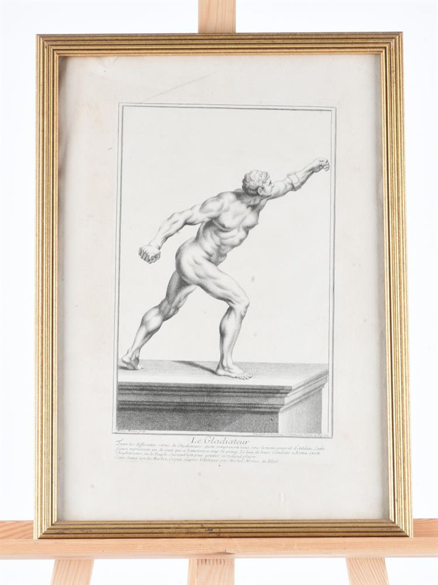 A SET OF TEN 17-18TH CENTURY ENGRAVINGS OF CLASSICAL AND RENAISSANCE STATUARY - Image 7 of 11
