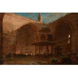 ATTRIBUTED TO EDWARD ANGELO GOODALL (BRITISH 1819-1908), THE MOSQUE OF SULTAN HASSAN, CAIRO