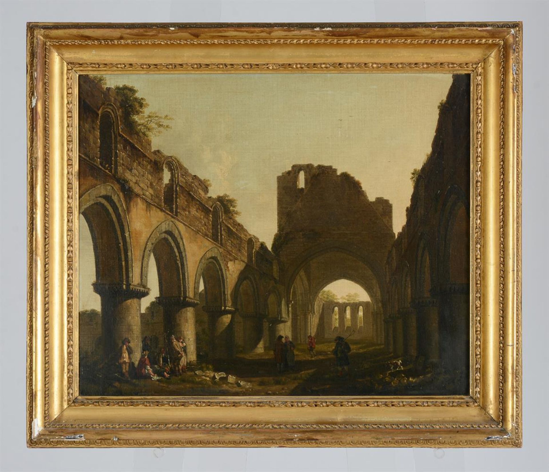 MICHAEL ANGELO ROOKER (BRITISH 1743-1801), BUILDWAS ABBEY - Image 2 of 3