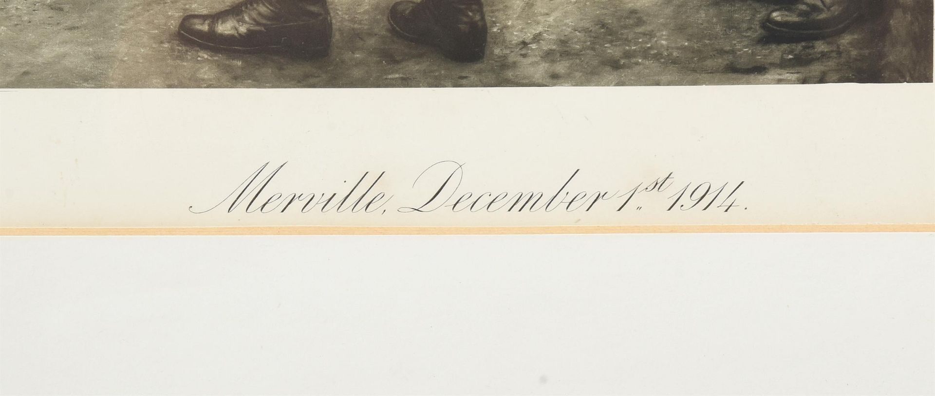 HERBERT ARNOULD OLIVIER (BRITISH 1861-1952), GEORGE V AT THE FRONTIER NEAR DUNKRIK; AND MERVILLE - Image 6 of 8
