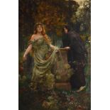 HERBERT ARNOULD OLIVIER (BRITISH 1861-1952), DEATH AND THE MAIDEN