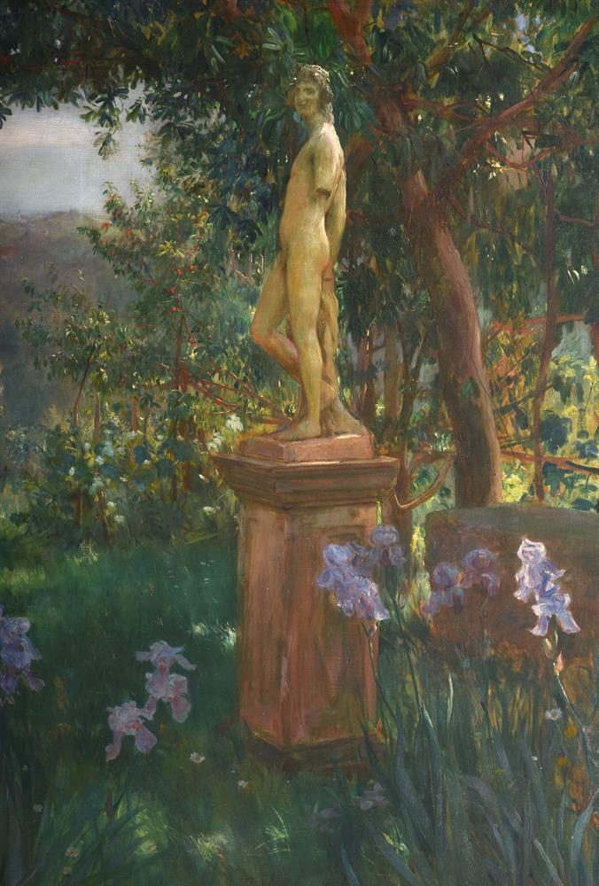 HERBERT ARNOULD OLIVIER (BRITISH 1861-1952), IN FREYA STARK'S GARDEN, ASOLO - Image 3 of 4