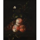 FOLLOWER OF SIMON VERELST, A STILL LIFE OF PEACHES