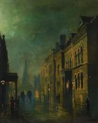 WALTER MEEGAN (BRITISH 1859-1944), PARK ROW, LEEDS