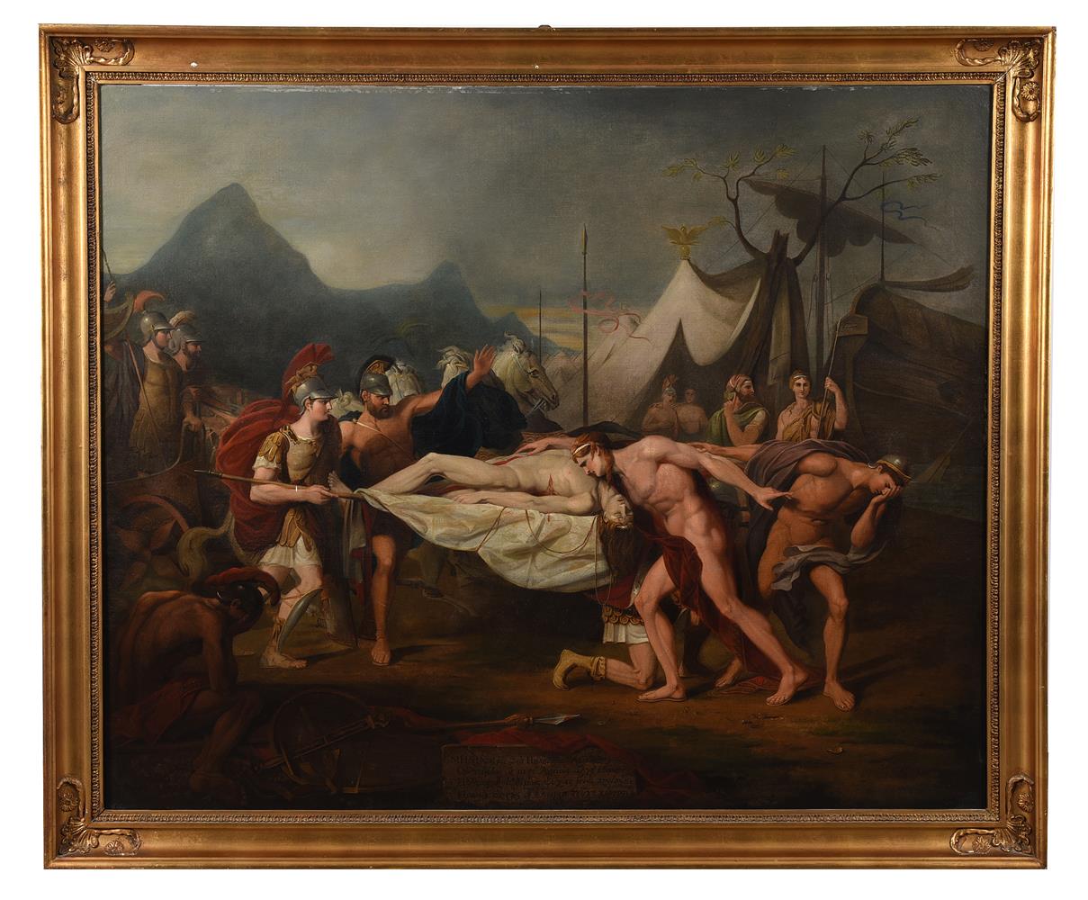 THOMAS DOUGLAS GUEST (BRITISH 1781-1839/45), BEARING THE DEAD BODY OF PATROCLUS TO THE CAMP - Image 2 of 3