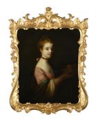 JAMES SHAW (BRITISH FL.1769-1784), PORTRAIT OF A GIRL