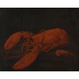 CIRCLE OF CHARLES COLLINS (BRITISH CA. 1680-1744), A STILL LIFE OF A LOBSTER AND A SHRIMP ON A LEDGE