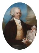 SIR JOHN RUSSELL (BRITISH 1745-1806), PORTRAIT OF GERARD DE VISME (1726-1797)