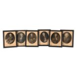 A GROUP OF SIX HOROLOGICAL PHOTOLITHOGRAPHIC PORTRAITS