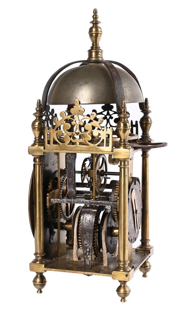 A FINE AND HOROLOGICALLY SIGNIFICANT JAMES I 'FIRST PERIOD' LANTERN CLOCKWILLIAM BOWYER - Image 5 of 9