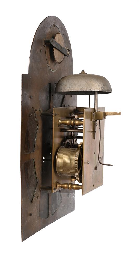 A GEORGE III EIGHT-DAY LONGCASE CLOCK MOVEMENT AND DIAL - Image 3 of 3