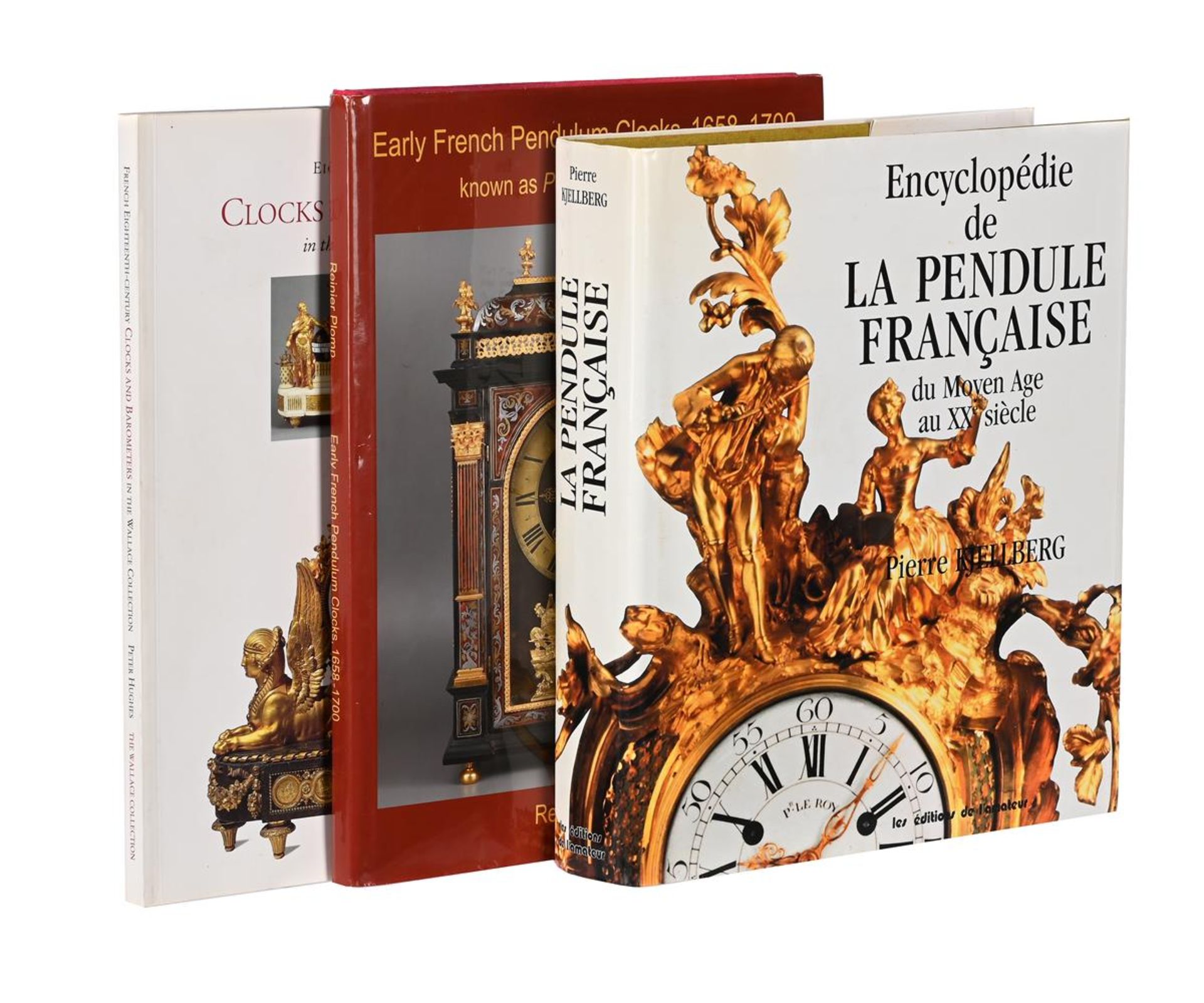 Ɵ HOROLOGICAL REFERENCE BOOKS RELATING TO FRENCH CLOCKS, THREE PUBLICATIONS