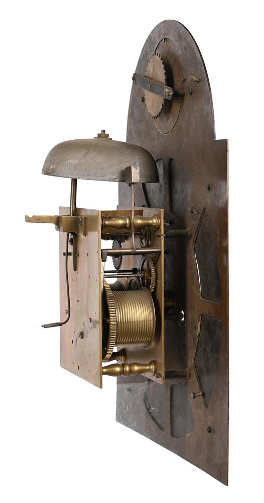 A GEORGE III EIGHT-DAY LONGCASE CLOCK MOVEMENT AND DIAL - Image 2 of 3
