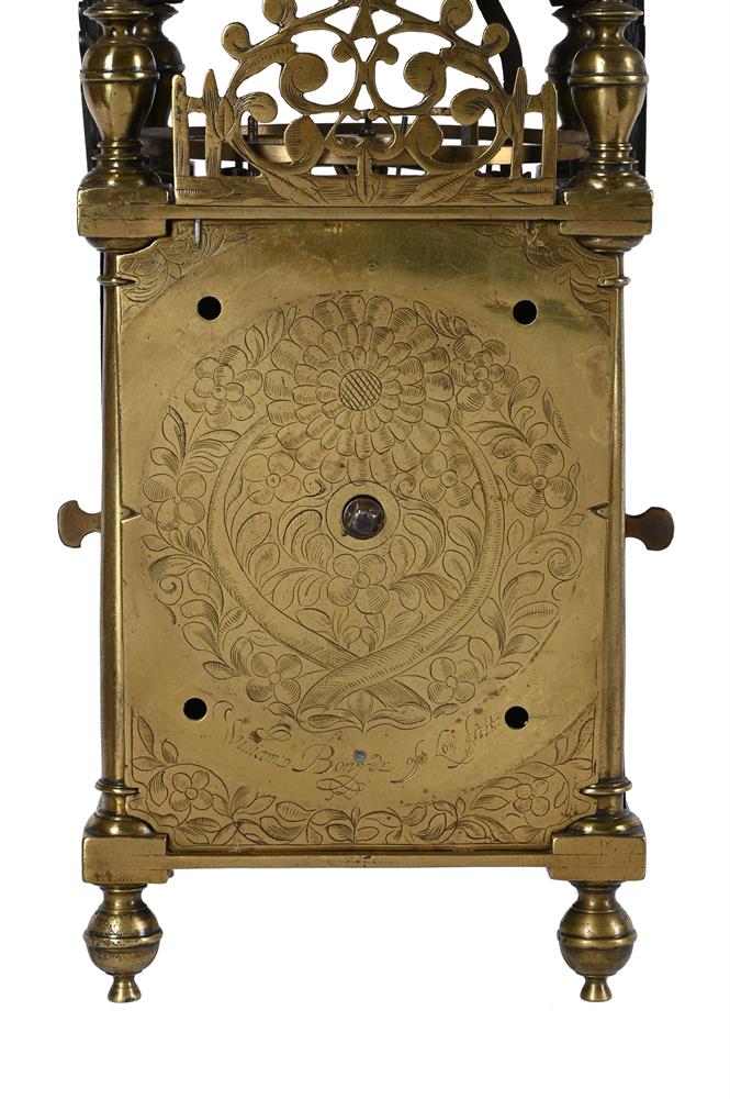 A FINE AND HOROLOGICALLY SIGNIFICANT JAMES I 'FIRST PERIOD' LANTERN CLOCKWILLIAM BOWYER - Image 2 of 9