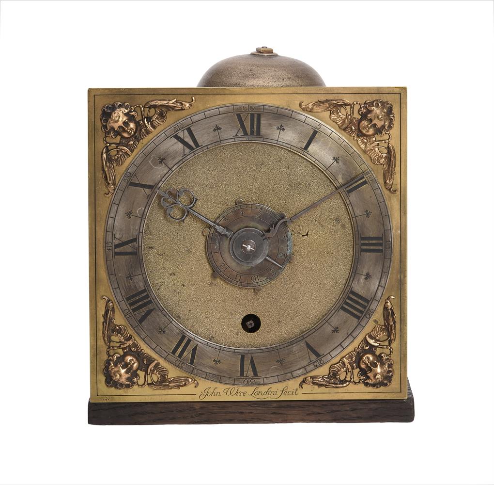 A FINE EBONISED ARCHITECTURAL MINIATURE LONGCASE TIMEPIECE WITH EARLY TIC-TAC ESCAPEMENT AND ALARM - Image 3 of 6