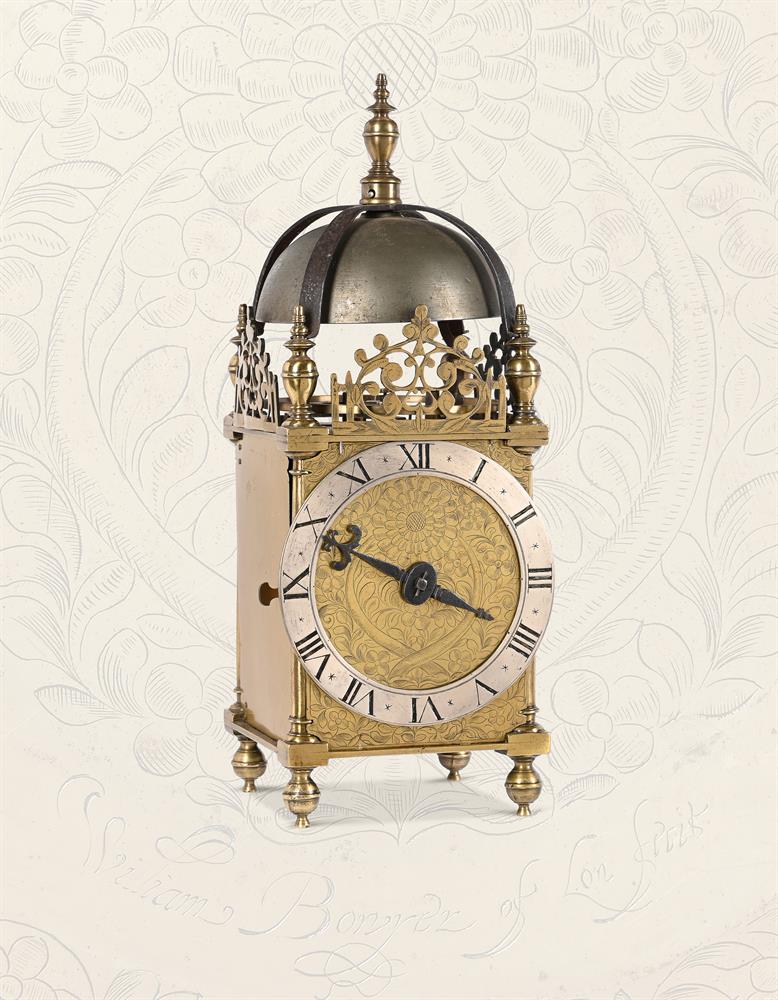 A FINE AND HOROLOGICALLY SIGNIFICANT JAMES I 'FIRST PERIOD' LANTERN CLOCKWILLIAM BOWYER - Image 9 of 9