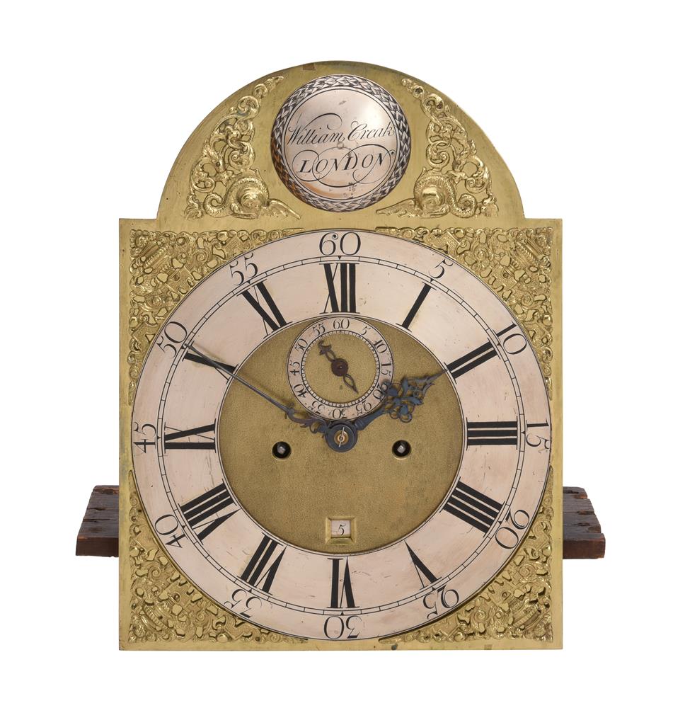 A GEORGE II WALNUT EIGHT-DAY LONGCASE CLOCK - Image 2 of 5