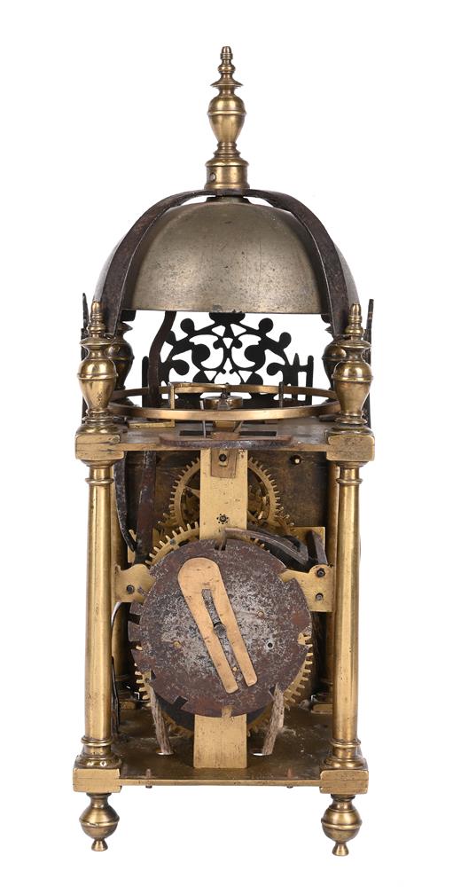 A FINE AND HOROLOGICALLY SIGNIFICANT JAMES I 'FIRST PERIOD' LANTERN CLOCKWILLIAM BOWYER - Image 6 of 9