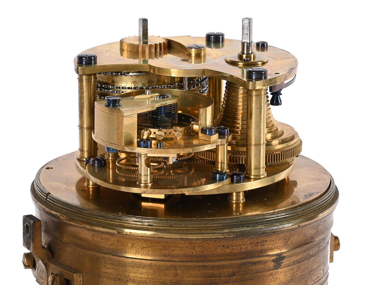 A VICTORIAN EIGHT-DAY MARINE CHRONOMETER - Image 2 of 3