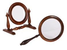Y TWO VICTORIAN GALLERY GLASSES