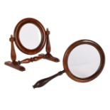 Y TWO VICTORIAN GALLERY GLASSES