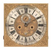 A GEORGE I EIGHT-DAY LONGCASE CLOCK MOVEMENT AND DIAL WITH ‘TWO-IN-ONE’ QUARTER-STRIKING