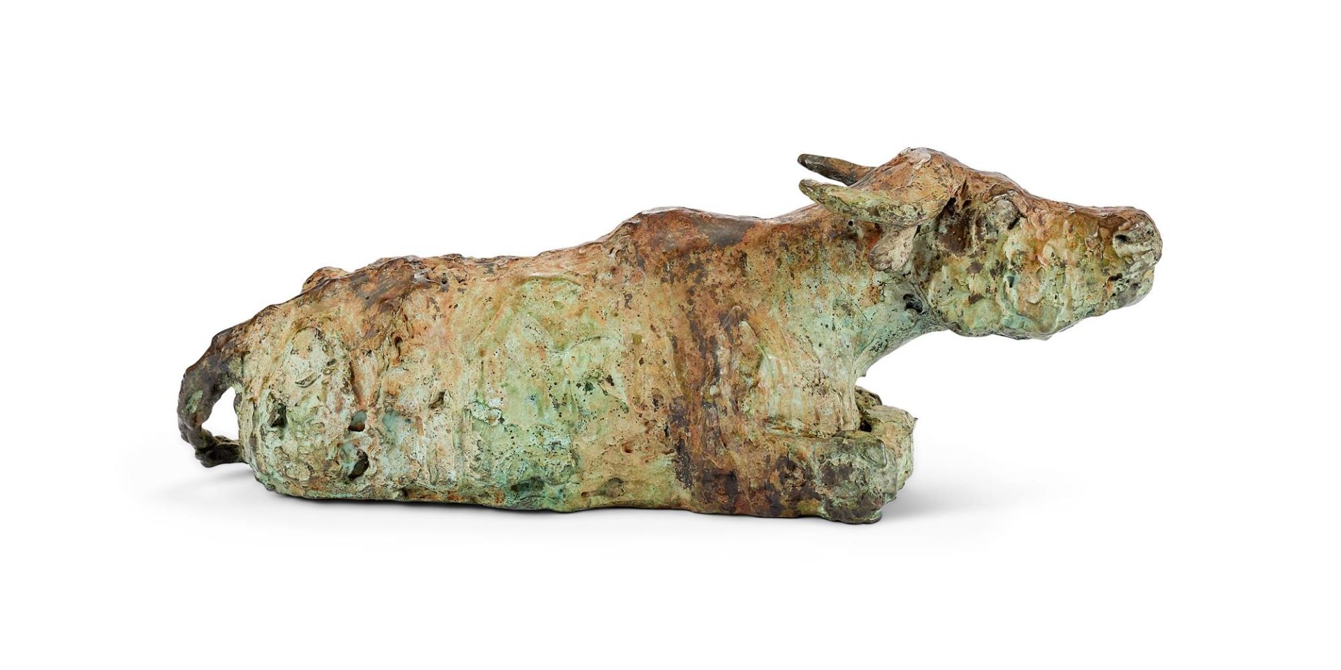 λ DAME ELISABETH FRINK (BRITISH 1930-1993), WATER BUFFALO [FCR367] - Image 3 of 4