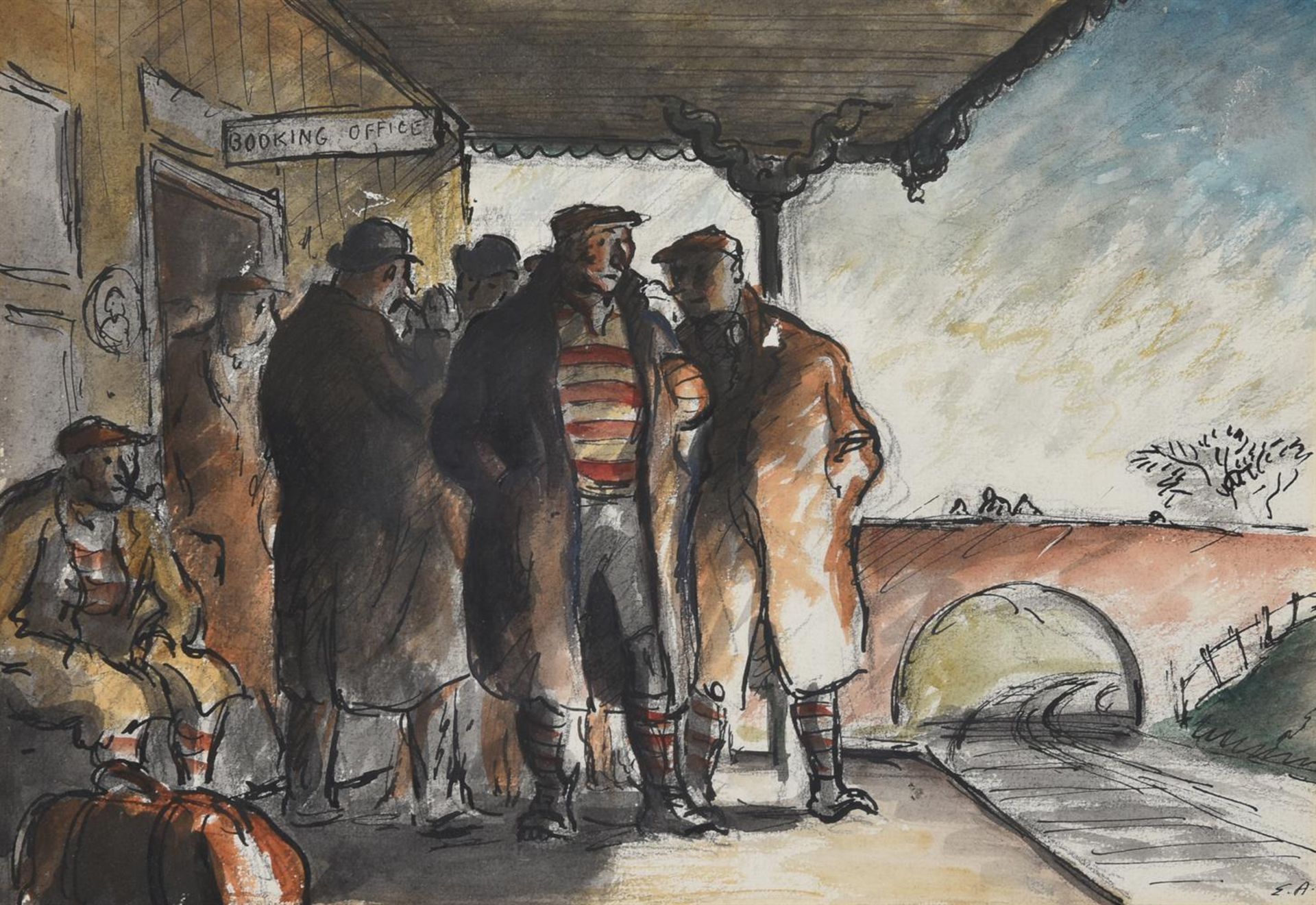 λ EDWARD ARDIZZONE (BRITISH 1900-1979), JOURNEY HOME