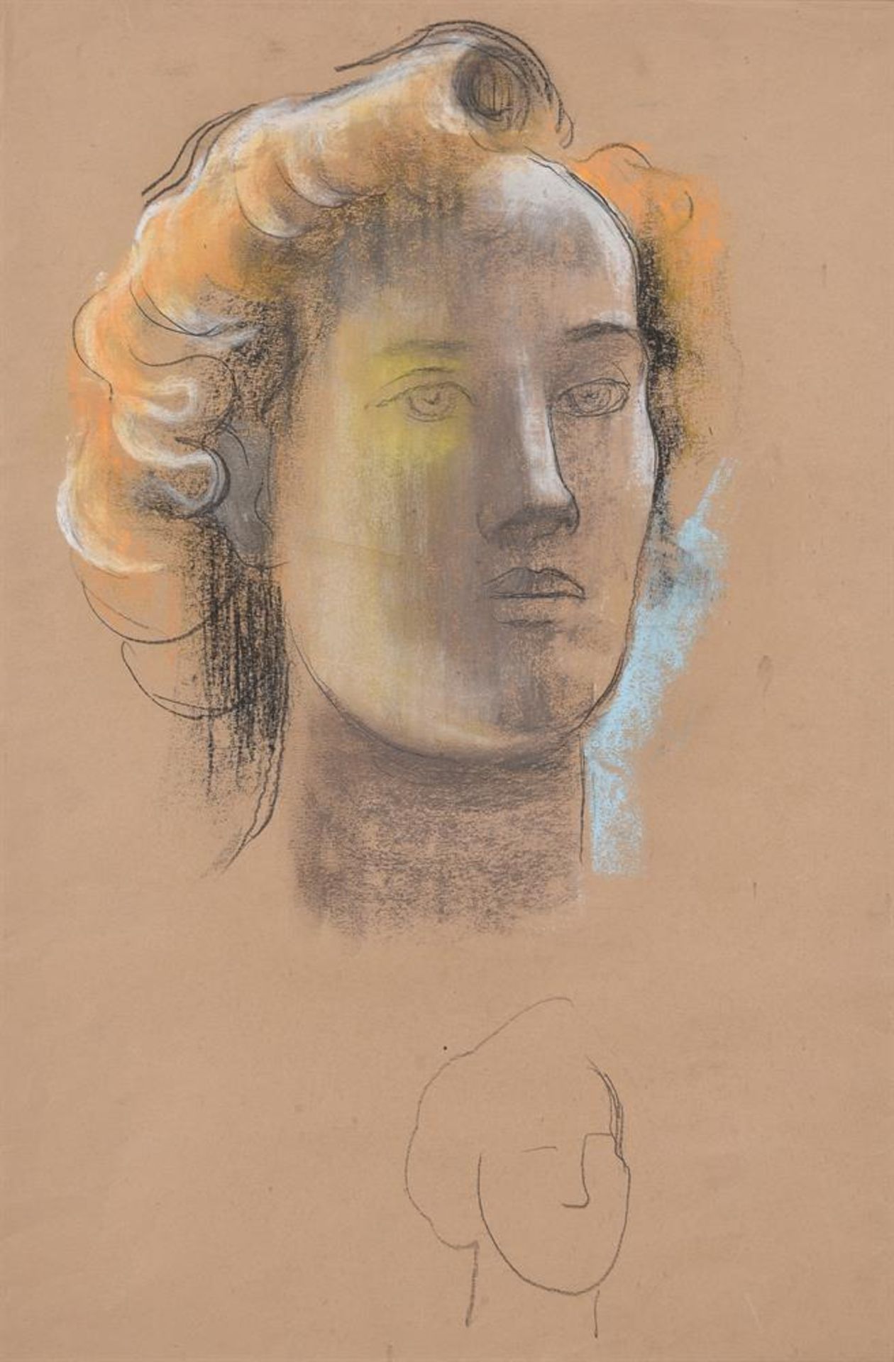 λ FRANK DOBSON (BRITISH 1886-1963), FEMALE HEAD