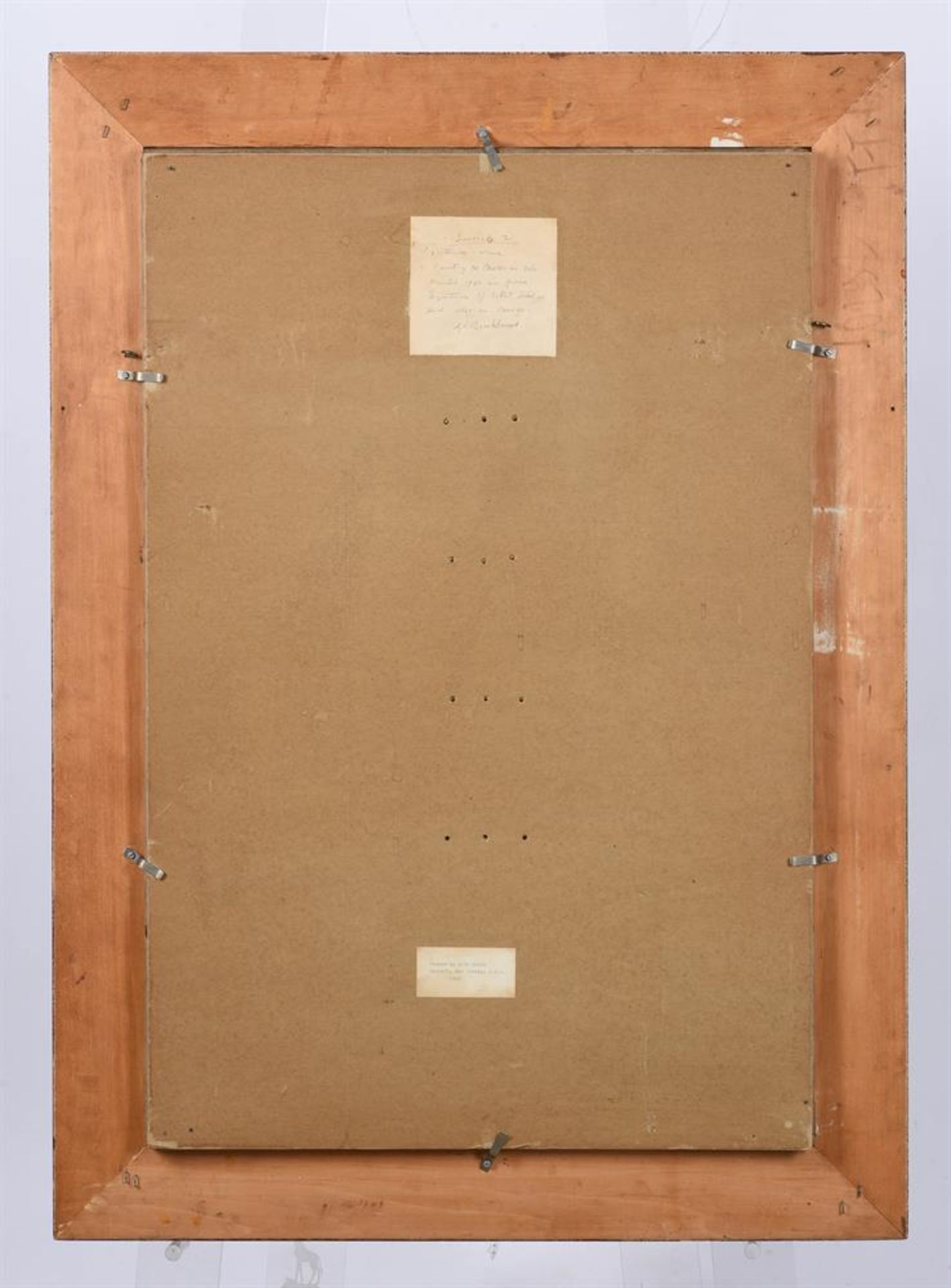 λ GERALD LESLIE BROCKHURST (BRITISH 1890-1978)VICTORIANESigned (lower left); further signed (to labe - Image 4 of 5