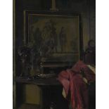 λ SIR HERBERT JAMES GUNN (BRITISH 1893-1964), INTERIOR SCENE, MEMORIES OF JAMES PRYDE