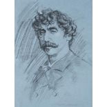 MORTIMER MENPES (BRITISH 1855 - 1938), PORTRAIT STUDY OF JAMES MCNEILL WHISTLER