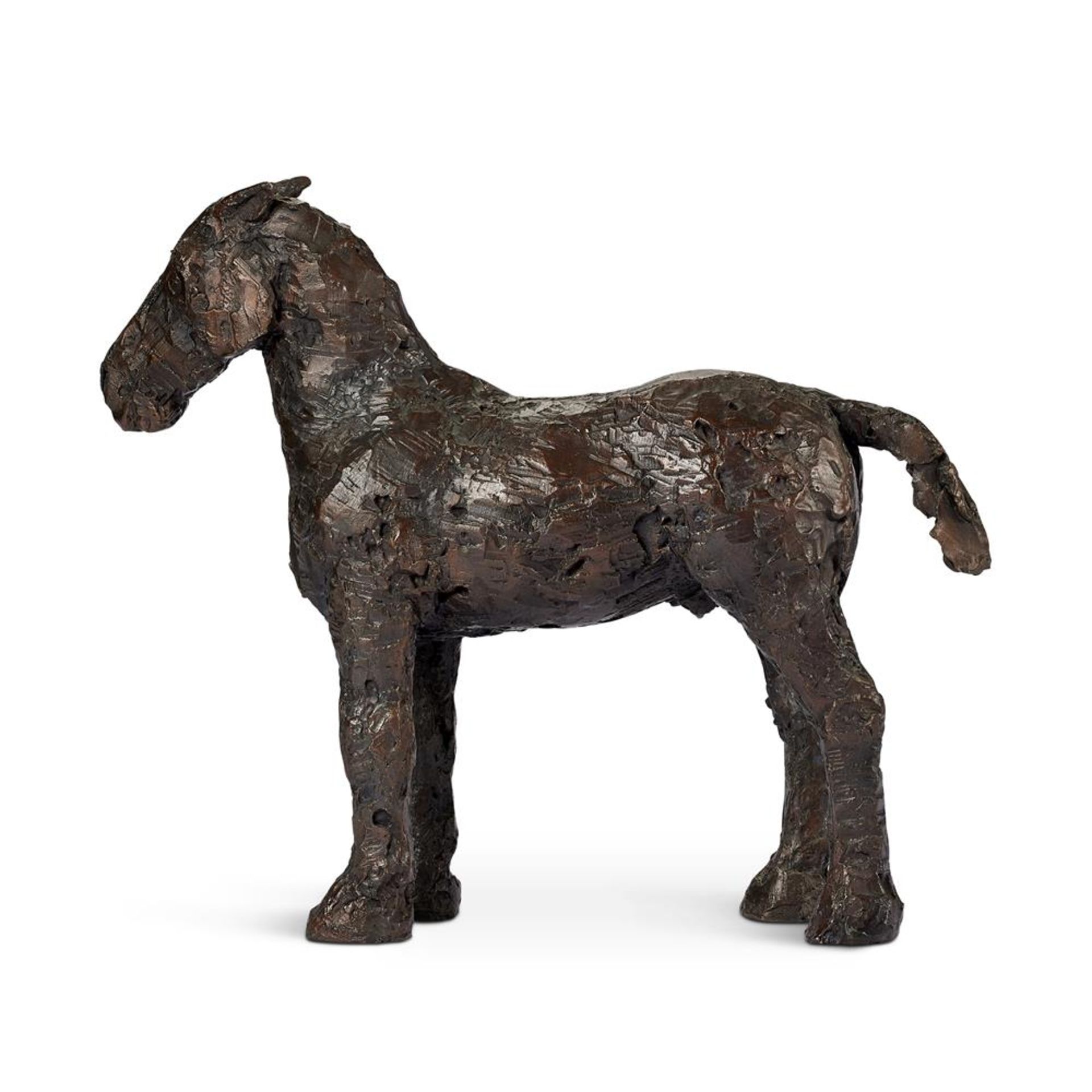 λ DAME ELISABETH FRINK (BRITISH 1930-1993), STANDING HORSE [FCR402] - Image 3 of 5