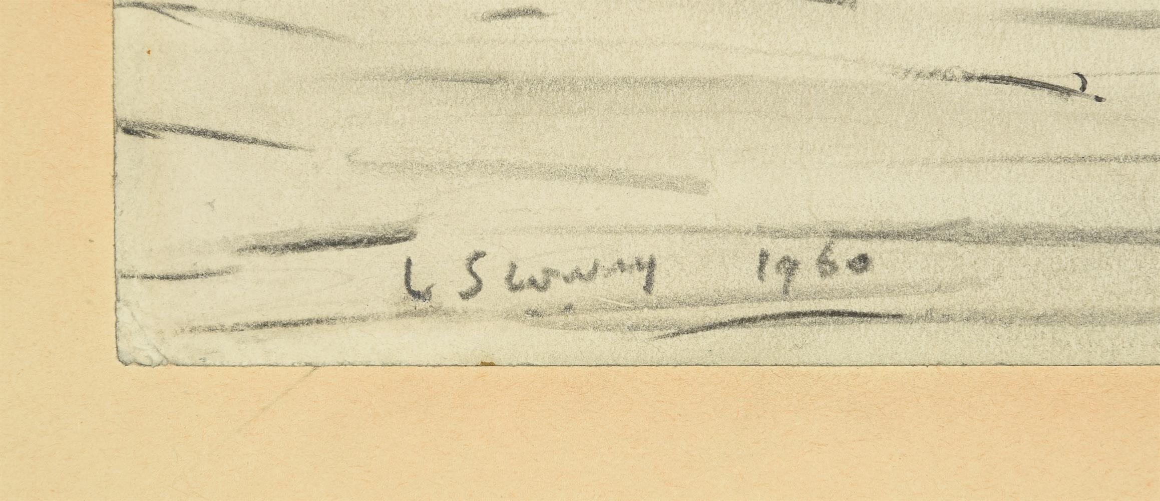 λ LAURENCE STEPHEN LOWRY (BRITISH 1887-1976), ON THE THAMES AT GREENWICH - Bild 3 aus 8