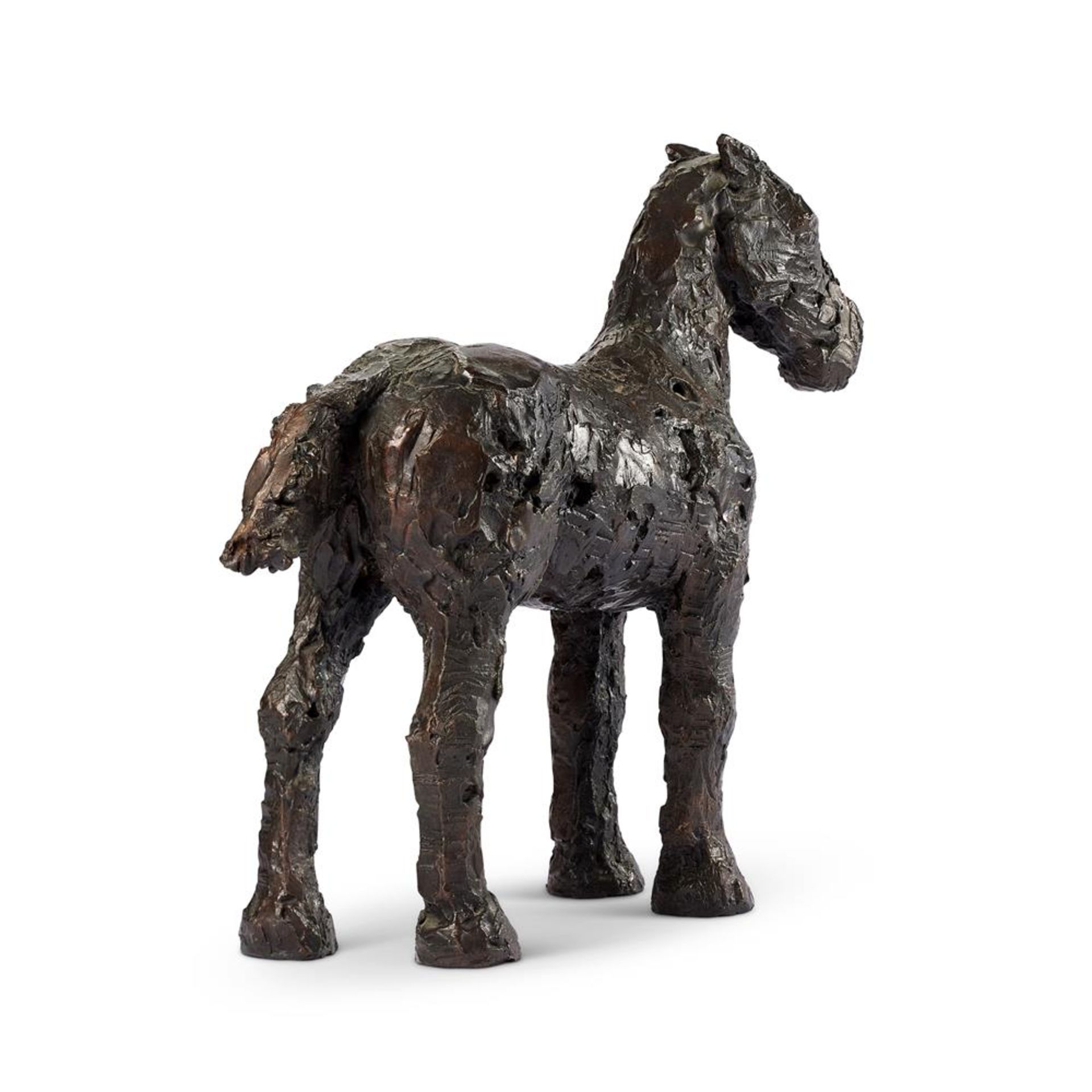 λ DAME ELISABETH FRINK (BRITISH 1930-1993), STANDING HORSE [FCR402] - Image 5 of 5