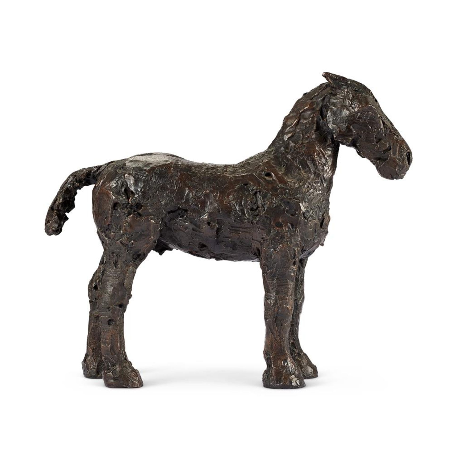 λ DAME ELISABETH FRINK (BRITISH 1930-1993), STANDING HORSE [FCR402] - Image 4 of 5