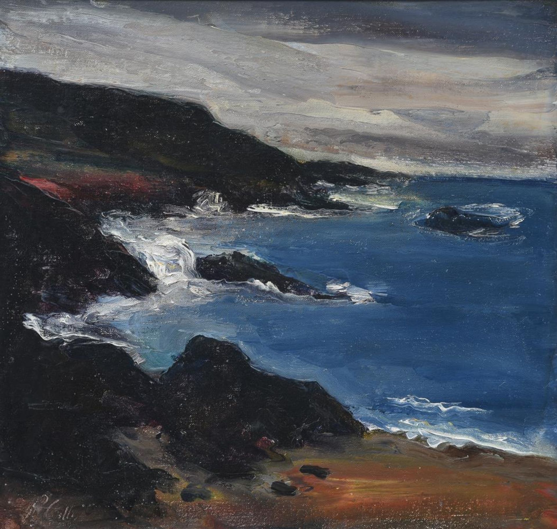 λ PETER COLLIS (IRISH 1929-2012), COASTAL LANDSCAPE, IRELAND