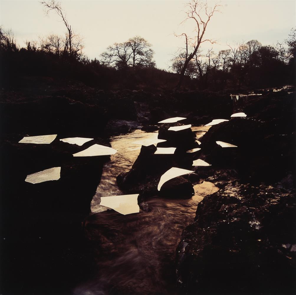 λ ANDY GOLDSWORTHY (BRITISH B. 1956), SCAUR WATER, DUMFREISSHIRE, FEBRUARY 2004