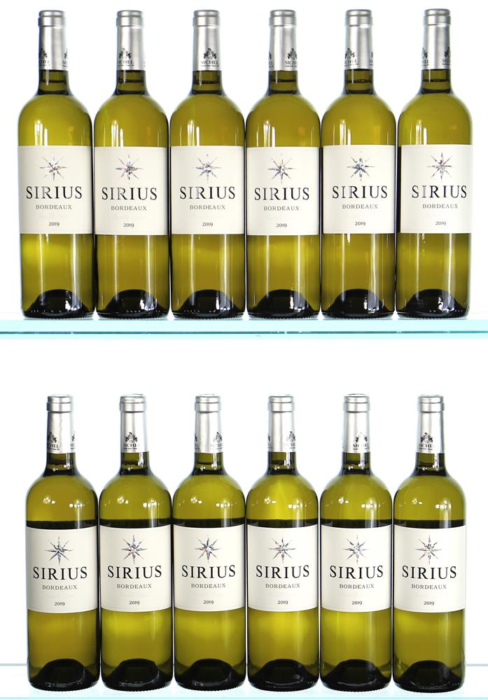 ß 2019 Maison Sichel, Sirius Bordeaux Blanc