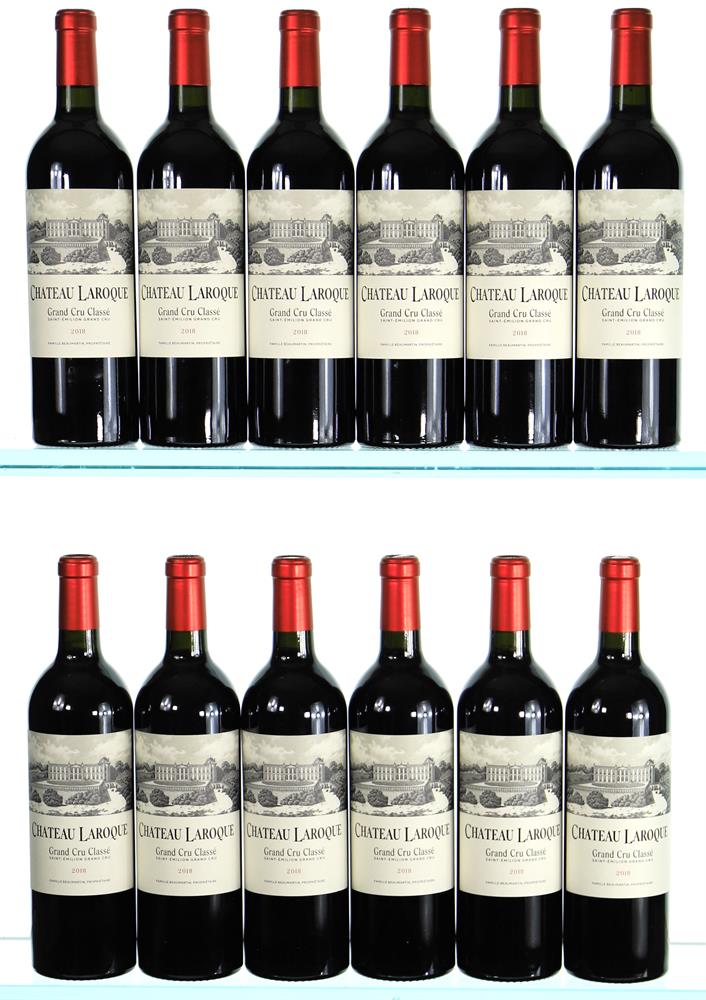 ß 2018 Chateau Laroque Grand Cru Classe, Saint-Emilion Grand Cru