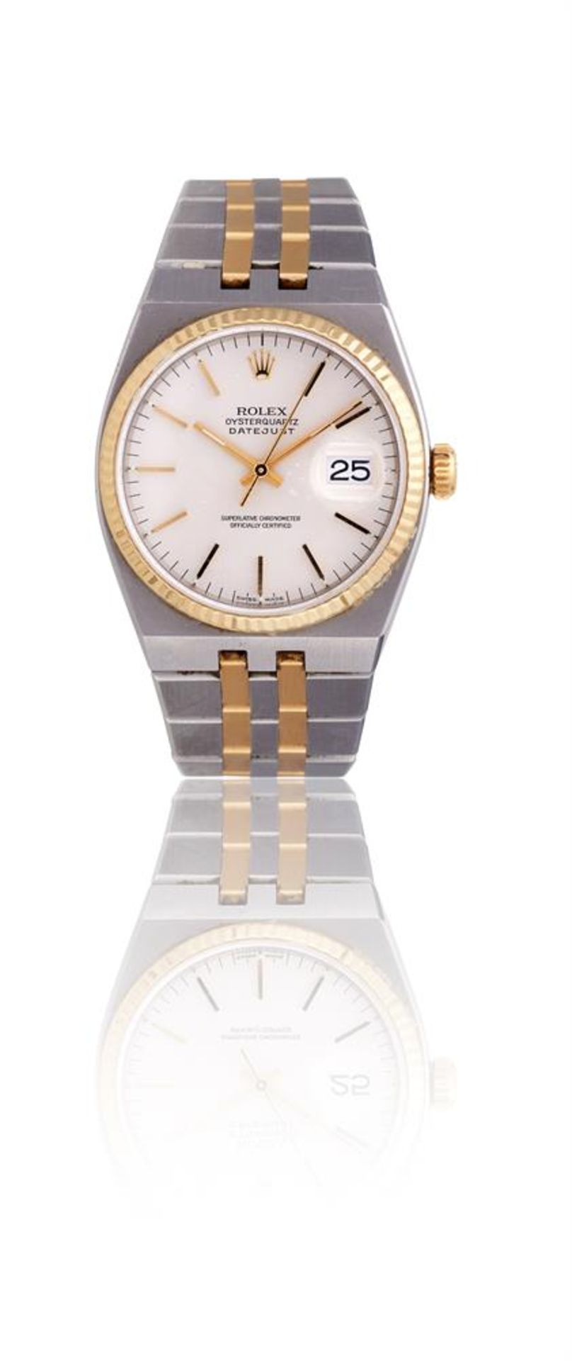 ROLEX, OYSTER QUARTZ DATEJUST, REF. 17013